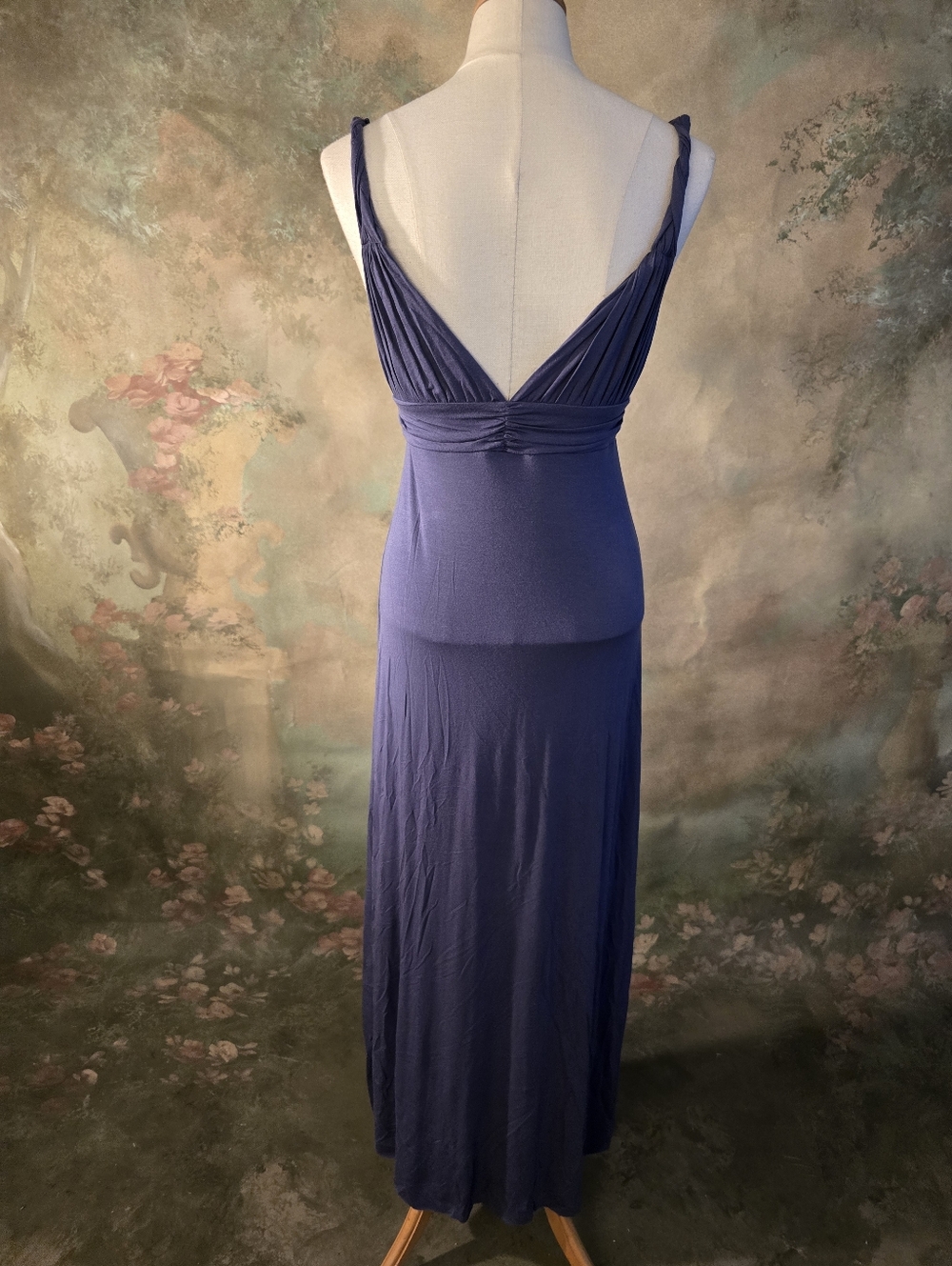 Victoria Secret Bra Top Maxi Dress Deep Blue S - Picture 7 of 12